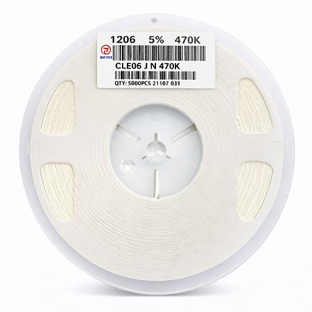 Resistor 470K Ohm 1206 1/4W 5% CLLE06JN – 5000PCS