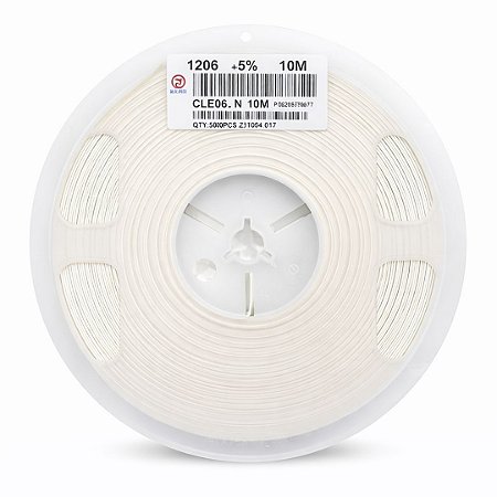 Resistor 10 Mega Ohm 1206 1/4W 5% CLLE06JN 10M – 5000PCS