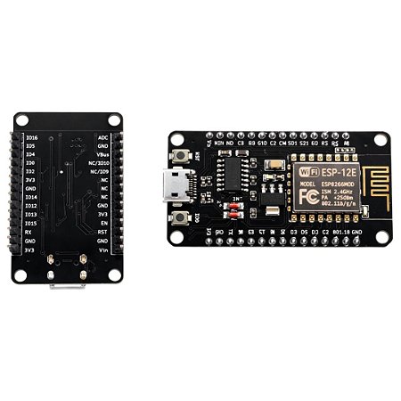 Placa NodeMCU ESP8266 ESP-12E V3 WiFi/Bluetooth 30 Pinos USB C ESP12E