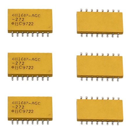 4816P-AGC-272 Rede Resistiva SMD 2.7K 16 Vias Encapsulamento SOIC-16