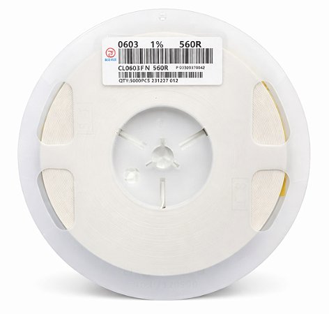 Rolo 5000x Resistor Chip 560R 0603 1% SMD CL0603FN560R