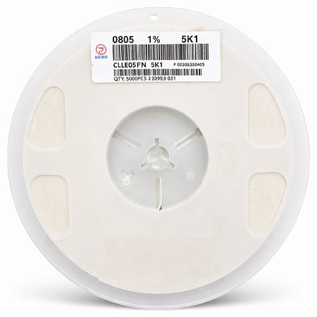 CLLE05FN 5K1 Resistor SMD 0805 5.1KΩ 1% – Carretel 5000 Peças