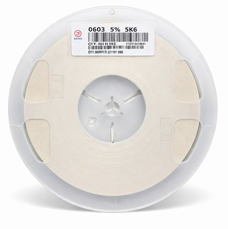 CL0603JN5K6 – Resistor SMD 5.6KΩ 0603 Tolerância 5% Rolo 5000pcs