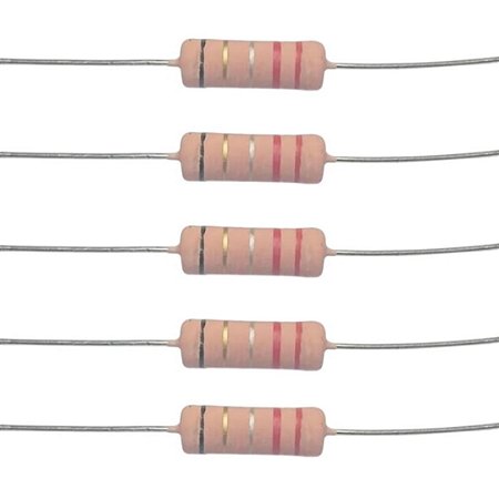 Resistor de Fio 0R22 (0.22R) 5W 5%