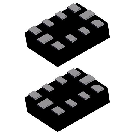 Chip AW17445FCR QFN-10 SMD – Comutador de Antena RF SP4T