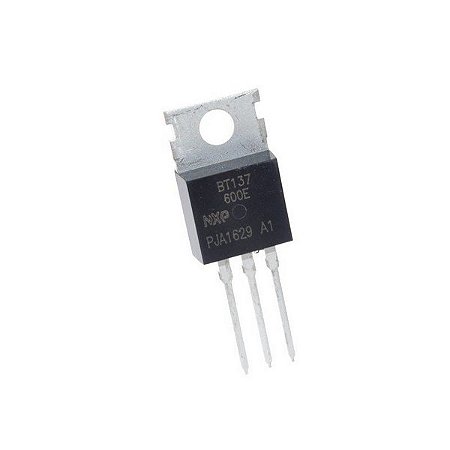BT137-600E Triac 8A 600V Encapsulamento TO-220 Alta Performance