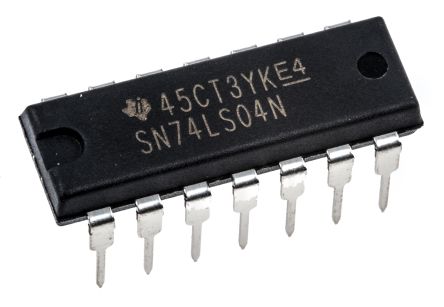SN74LS04N IC TTL Hex Inverter 6 Gates NOT DIP-14