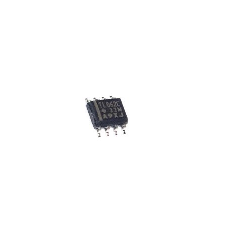 TL062C Amplificador Operacional Duplo SMD SOIC-8 Baixo Consumo