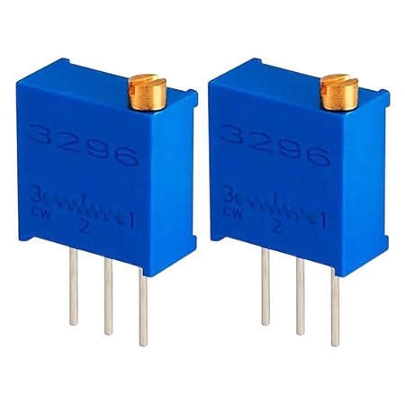 Trimpot 1M Ohm 3296W Vertical 25 Voltas Top Adjust Cermet 0.5W