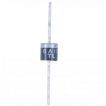 Retificador 6A10 6A 1KV P600K Uso Geral Fontes e Conversores