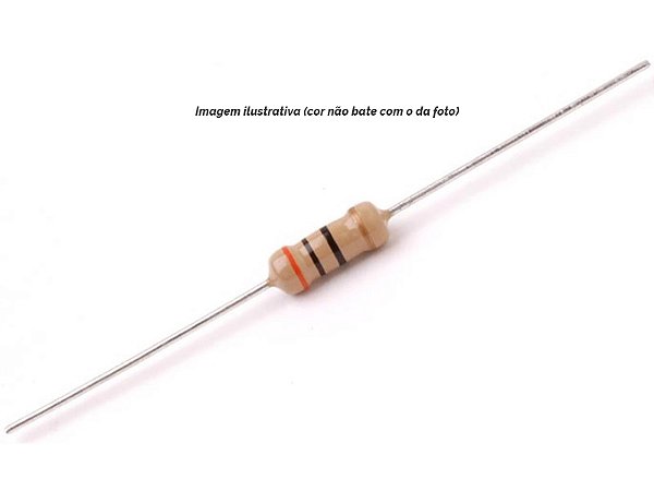 Resistor Carbono 68KΩ 1/4W 5% Axial Through Hole