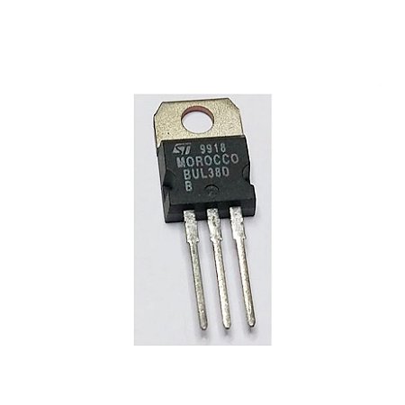 Transistor BUL380 TO-220 NPN Alta Potência para Deflexão Horizontal