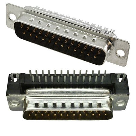 Conector D-Sub DB25 Macho 25 Posições FCE17-B25PA-450 5A