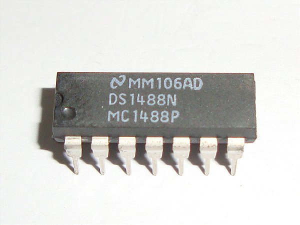 MC1488P CI DIP-14 Conversor TTL para RS232 Line Driver