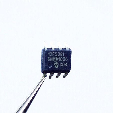 Microcontrolador PIC12F508 SMD SOIC-8 8bit 4MHz OTP Microchip