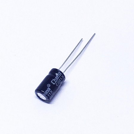 Capacitor Eletrolítico 47uF 50V 105°C 5x12 Radial Alta Temperatura Chong