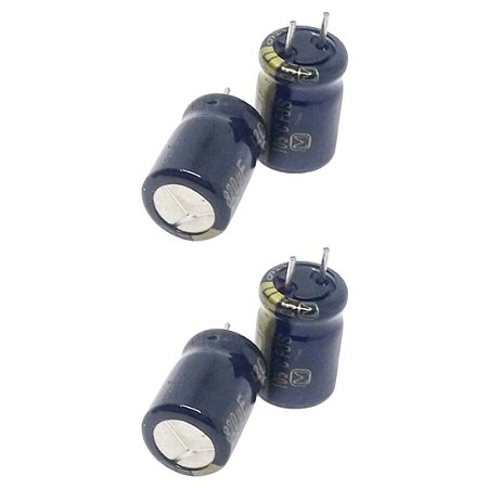 Capacitor Eletrolítico 820uF x 6.3V 105°C 8x11mm Panasonic