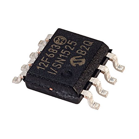 Microcontrolador PIC12F683-I/SN 8 Pinos SOIC-8 Flash MCU