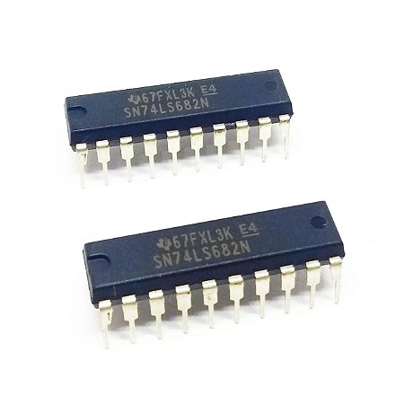 CI Lógico SN74LS682N Comparador 8 Bits TTL DIP-20 Texas