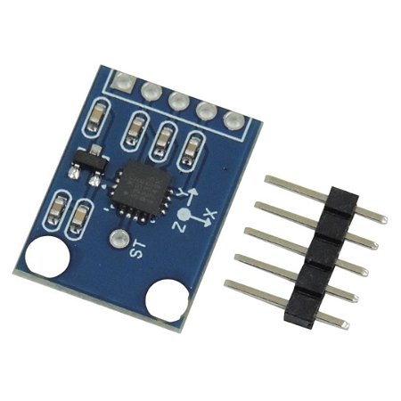 Acelerômetro Triaxial ADXL335 GY-61 Módulo Sensor Analógico Compacto