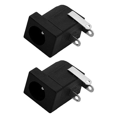 Conector Jack P4 2,1mm DC-005 J4 PCI Entrada DC Fêmea PCB