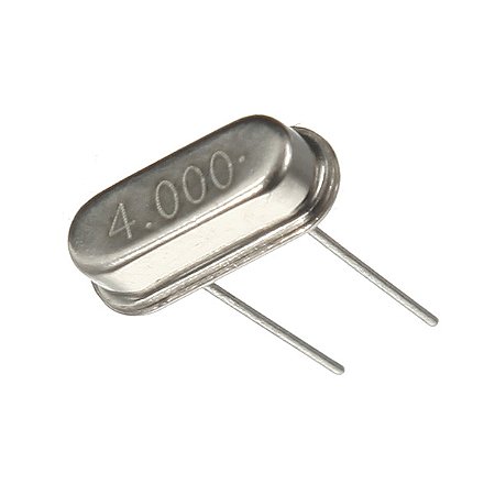 Cristal 4MHz HC-49/S Perfil Baixo Quartzo Oscilador Estável