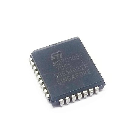 Circuito Integrado M27C1001-70C1 EPROM 1Mb 70ns SMD PLCC-32