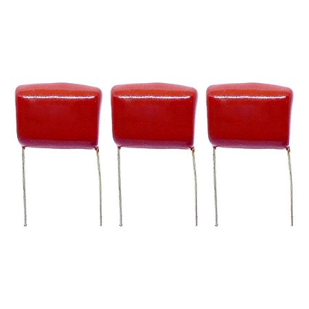 Capacitor 2.2µF 250V Poliéster Metalizado 225J Passo 15mm PTH