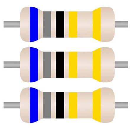 Resistor de Potência 68Ω 3W 5% Filme Metálico Axial Through Hole