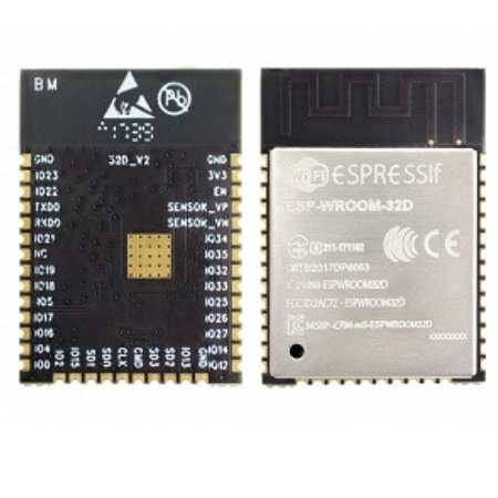 Módulo ESP32-WROOM-32D-N4 WiFi + BT/BLE SoC ESP32 Alto Desempenho