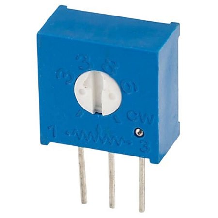 Trimpot Linear 2K 3386H 1 Volta Ajustável Alta Precisão