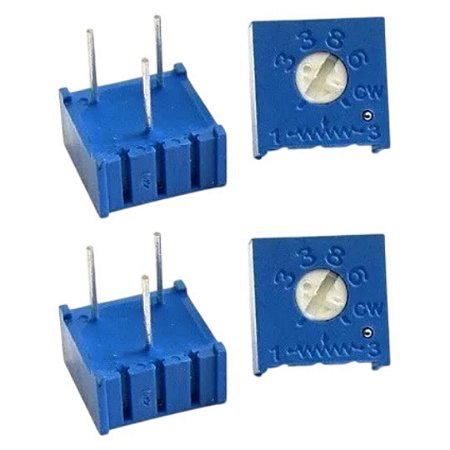 Trimpot Linear 1K 3386F 1 Volta Ajustável Alta Precisão