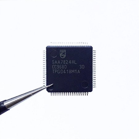 CI Philips SAA7824HL Processador de Sinal CD/DVD LQFP-80