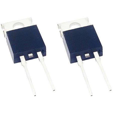 Diodo Ultra Fast MUR820G 8A 200V TO-220-2 Alta Eficiência