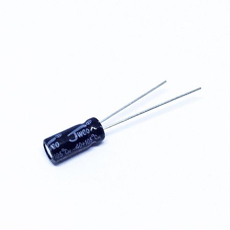 Capacitor Eletrolítico 33uF 25V 105°C 5x11mm