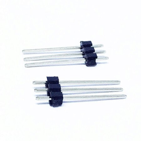 Conector Barra de Pinos 1x3 2mm Macho 180° PCB