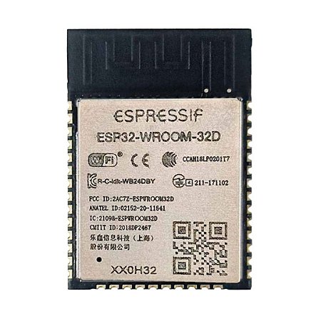 Módulo ESP32 WROOM 32D N4 WiFi + Bluetooth Espressif