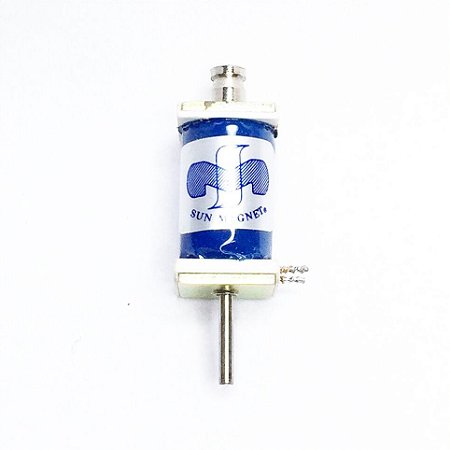 Solenoide Elétrico 6V Azul Compacto 20x11mm SMO-04205