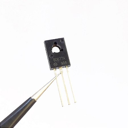 Transistor BD677A NPN Darlington 60V 4A Alta Corrente SOT32
