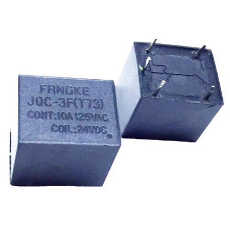 Relé Eletromecânico JQC-3F 24V 10A 5 Terminais T73 125VAC