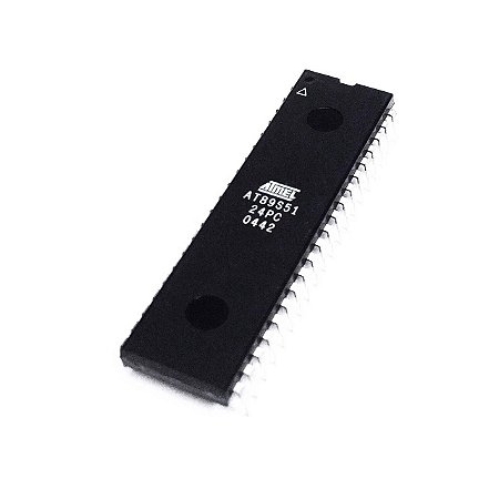 Circuito Integrado AT89S51 DIP-40 24MHz 4KB Flash 8 Bits