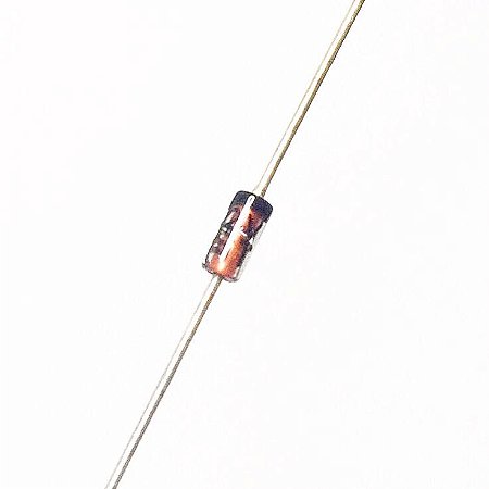 Diodo Zener 2.4V 500mW BZX55C2V4 DO-35 Through Hole – Pacote 500 Unidades