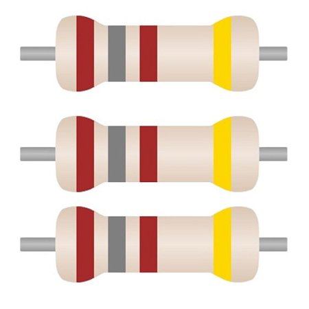 Resistor Axial Óxido Metálico 180 Ohms 1W Tolerância 5%