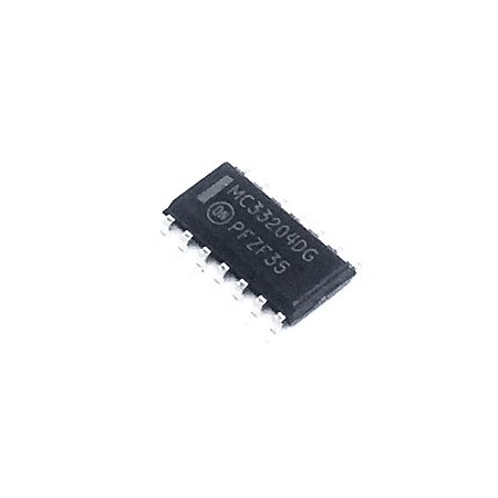 Circuito Integrado MC33204DR2G Quad OpAmp Low Offset SOIC-14