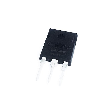 Diodo Retificador Schottky V80100P TO-3P 80A 100V Power