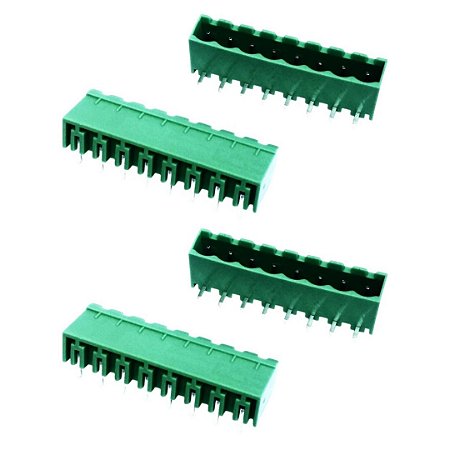 Conector KF2EDGRC 8 Vias Passo 5.08mm 90° Macho