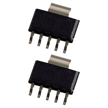 CI TPS79601 SMD SOT223-6 LDO Ajustável Alta Corrente