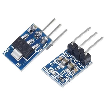 Módulo AMS1117 3.3V Regulador LDO Step-Down 5V para 3.3V Arduino