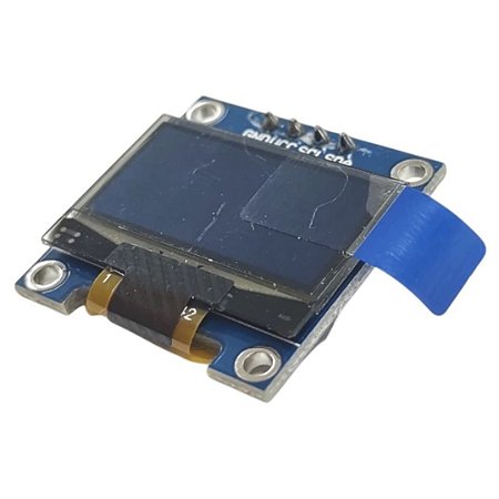 Display OLED Azul 0.96" I2C – Tela LCD Compacta para Arduino/MCU