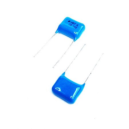 Capacitor Filme Poliéster 470nF 100V 470K Axial